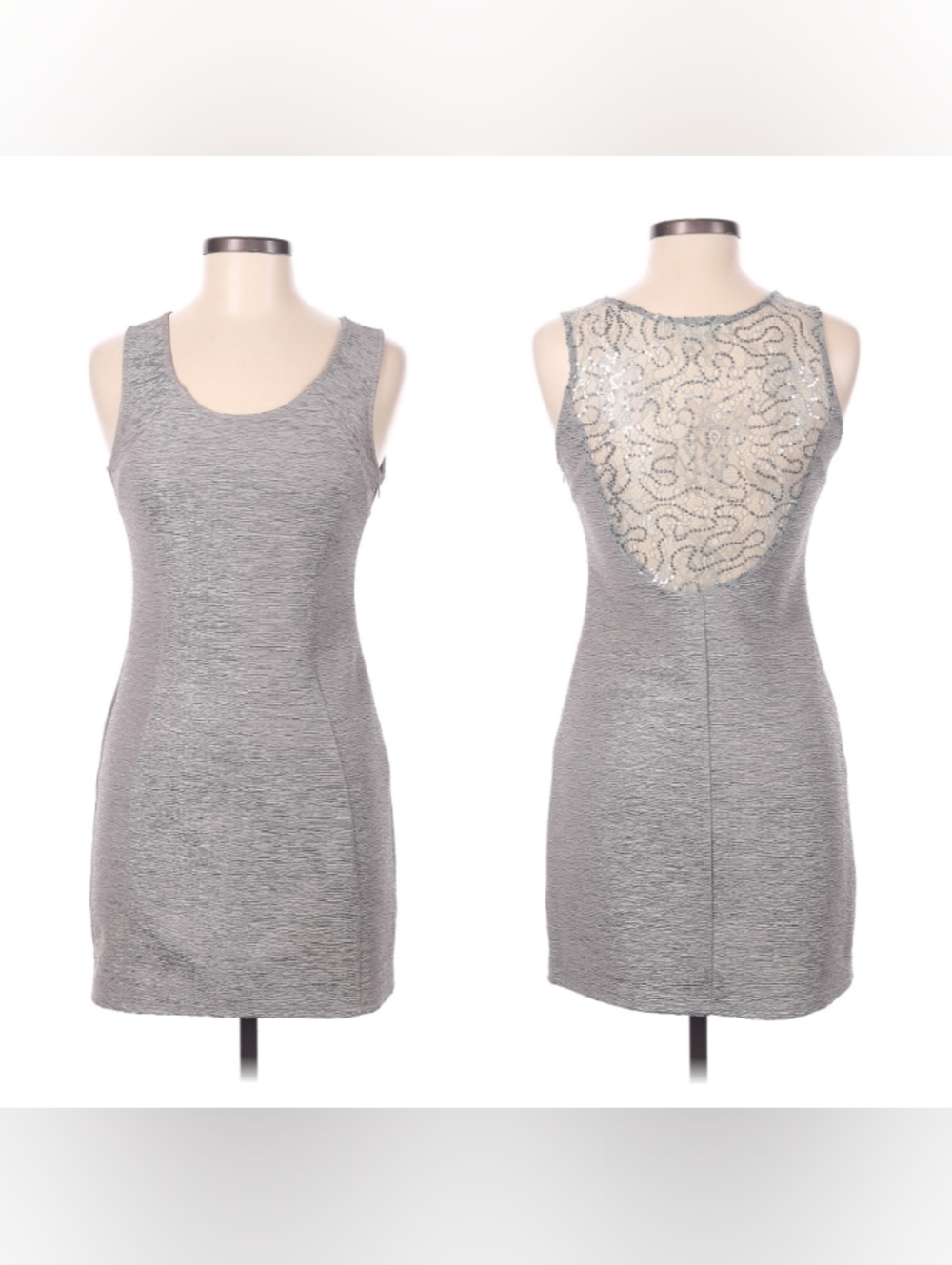 YA Los Angeles Lace Back Dress Women's Size Medium